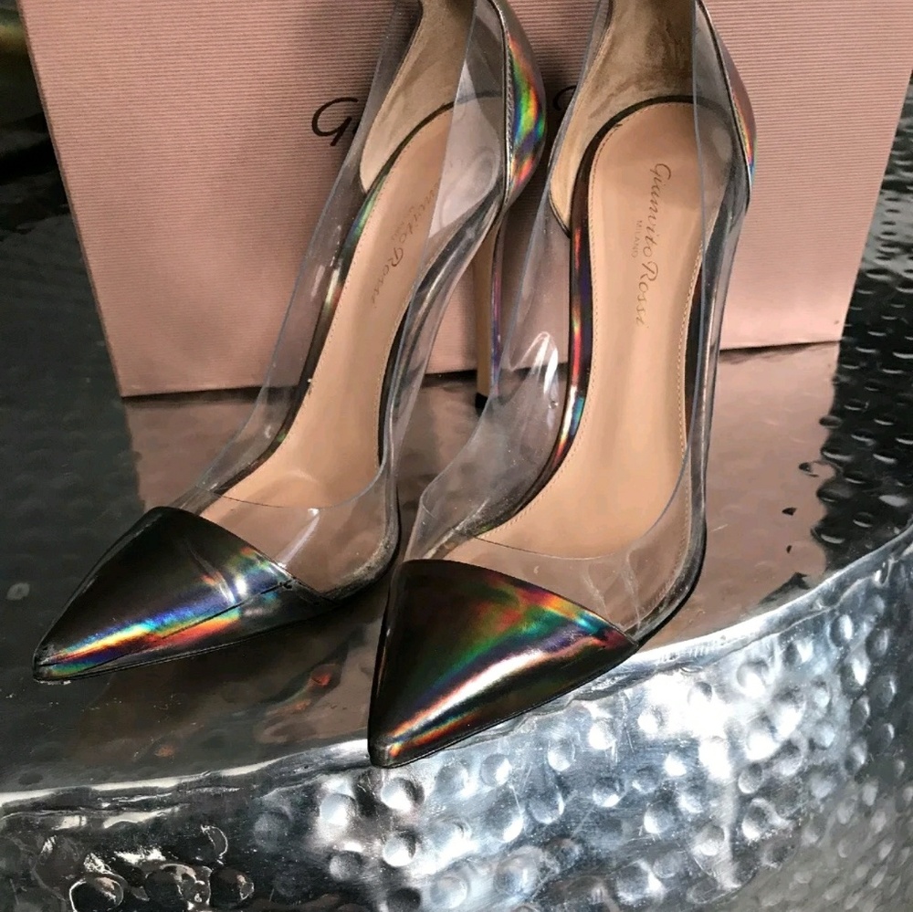 Gianvito Rossi Plexi Pumps